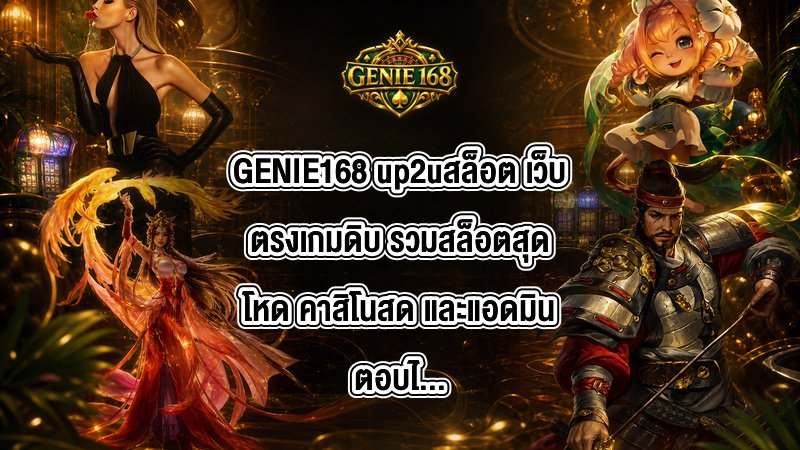 GENIE168 up2uสล็อต